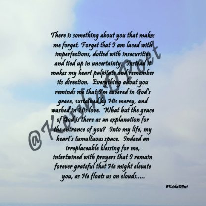 Clouds poem by Keisha D Poet
