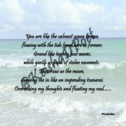 Ocean poem by Keisha D Poet
